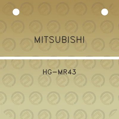 mitsubishi-hg-mr43