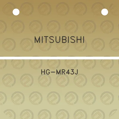 mitsubishi-hg-mr43j