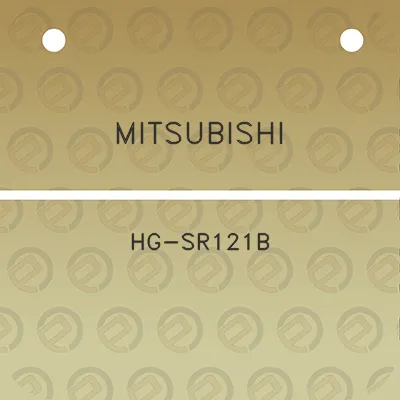 mitsubishi-hg-sr121b