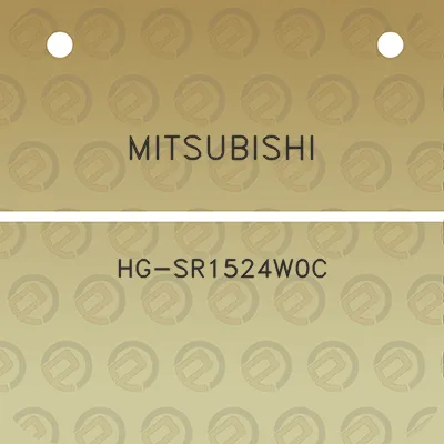 mitsubishi-hg-sr1524w0c