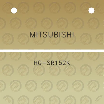 mitsubishi-hg-sr152k