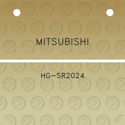 mitsubishi-hg-sr2024