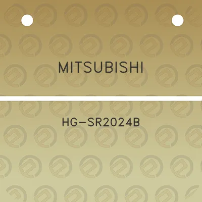 mitsubishi-hg-sr2024b