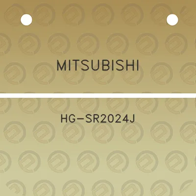 mitsubishi-hg-sr2024j