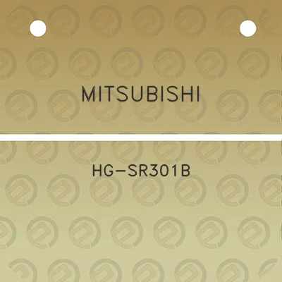 mitsubishi-hg-sr301b