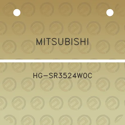 mitsubishi-hg-sr3524w0c