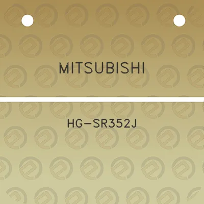 mitsubishi-hg-sr352j