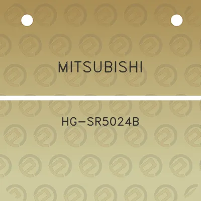 mitsubishi-hg-sr5024b