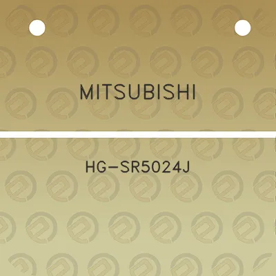 mitsubishi-hg-sr5024j