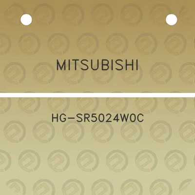 mitsubishi-hg-sr5024w0c