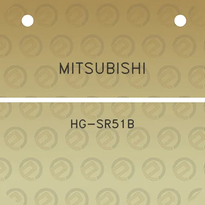 mitsubishi-hg-sr51b