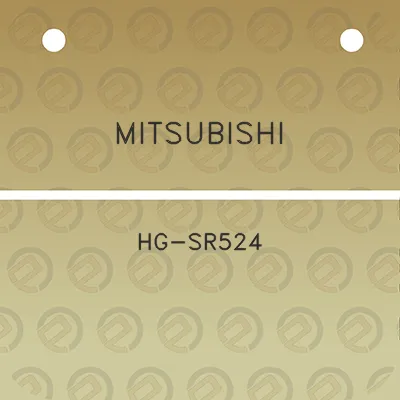 mitsubishi-hg-sr524