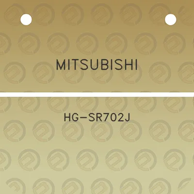 mitsubishi-hg-sr702j