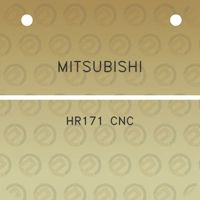 mitsubishi-hr171-cnc