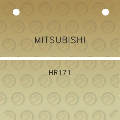 mitsubishi-hr171