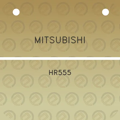 mitsubishi-hr555