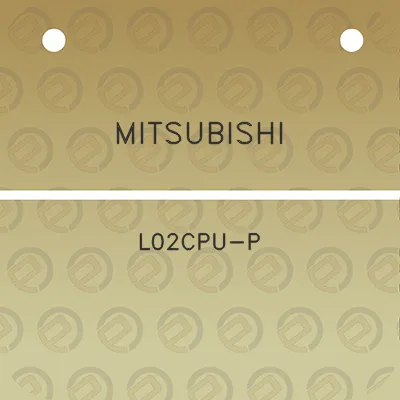 mitsubishi-l02cpu-p