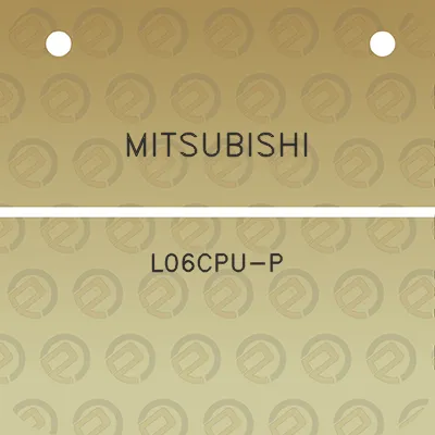 mitsubishi-l06cpu-p