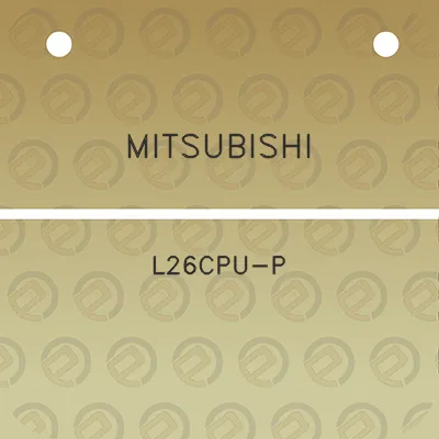 mitsubishi-l26cpu-p