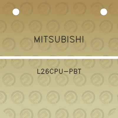 mitsubishi-l26cpu-pbt