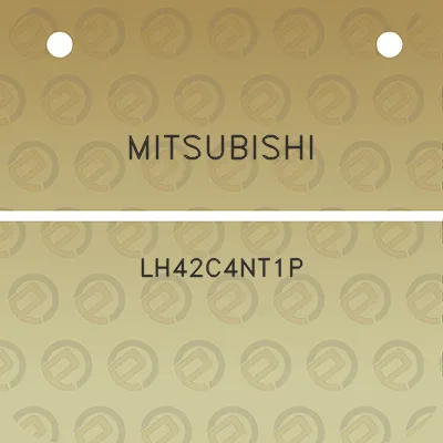 mitsubishi-lh42c4nt1p