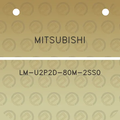 mitsubishi-lm-u2p2d-80m-2ss0