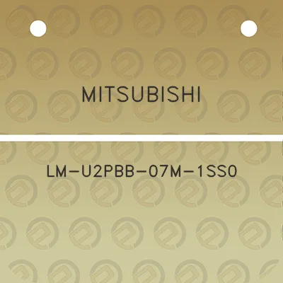 mitsubishi-lm-u2pbb-07m-1ss0