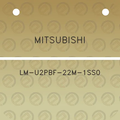 mitsubishi-lm-u2pbf-22m-1ss0