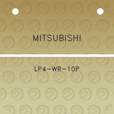 mitsubishi-lp4-wr-10p