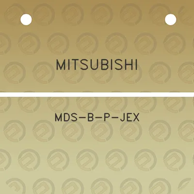 mitsubishi-mds-b-p-jex