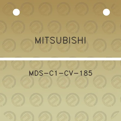 mitsubishi-mds-c1-cv-185