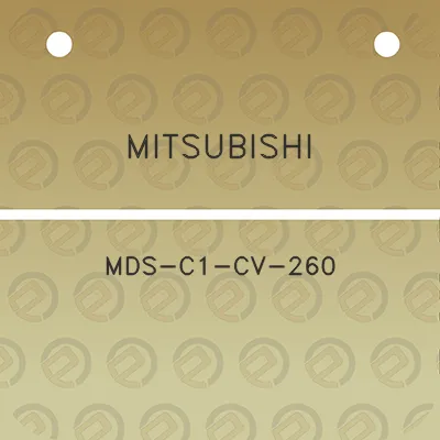 mitsubishi-mds-c1-cv-260