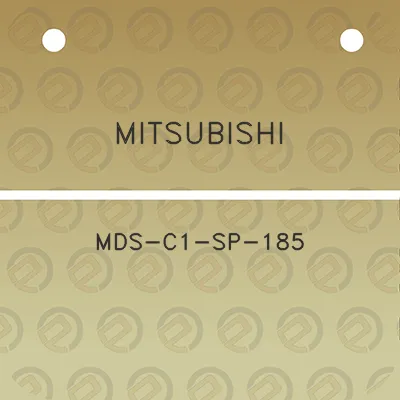 mitsubishi-mds-c1-sp-185