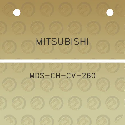 mitsubishi-mds-ch-cv-260