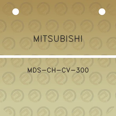 mitsubishi-mds-ch-cv-300