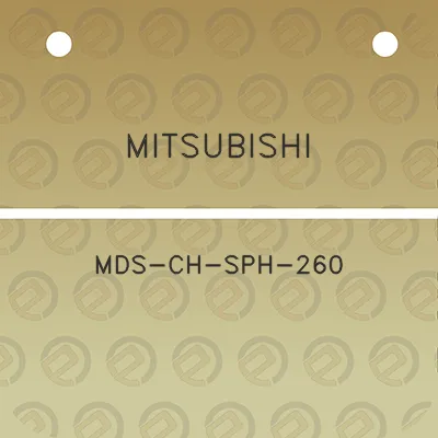 mitsubishi-mds-ch-sph-260