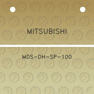 mitsubishi-mds-dh-sp-100