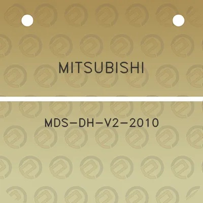 mitsubishi-mds-dh-v2-2010