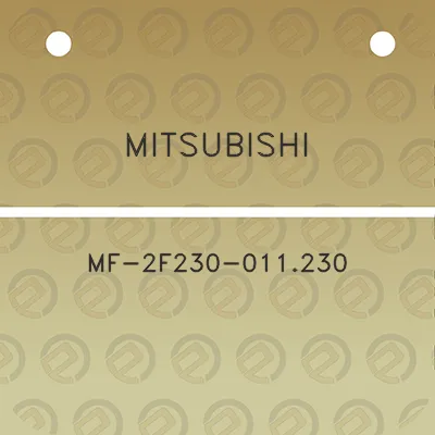 mitsubishi-mf-2f230-011230