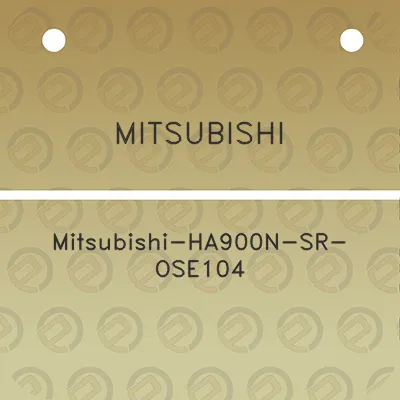 mitsubishi-mitsubishi-ha900n-sr-ose104