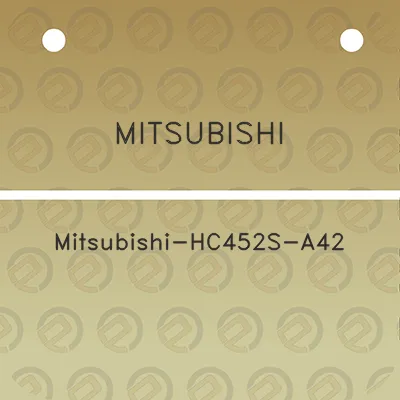 mitsubishi-mitsubishi-hc452s-a42