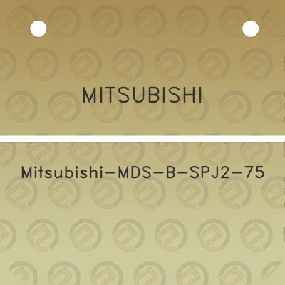 mitsubishi-mitsubishi-mds-b-spj2-75