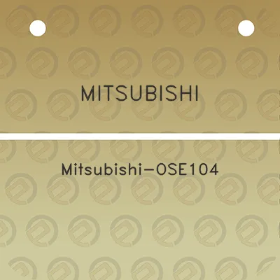 mitsubishi-mitsubishi-ose104