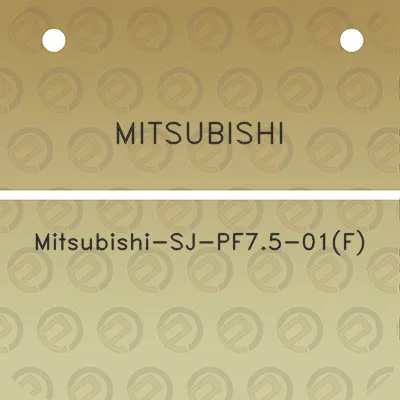 mitsubishi-mitsubishi-sj-pf75-01f