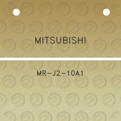 mitsubishi-mr-j2-10a1