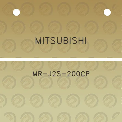 mitsubishi-mr-j2s-200cp