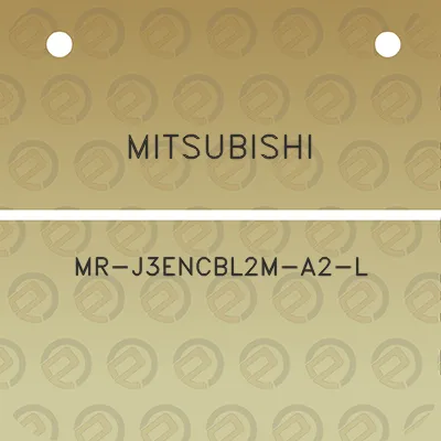 mitsubishi-mr-j3encbl2m-a2-l