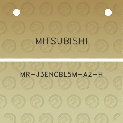 mitsubishi-mr-j3encbl5m-a2-h