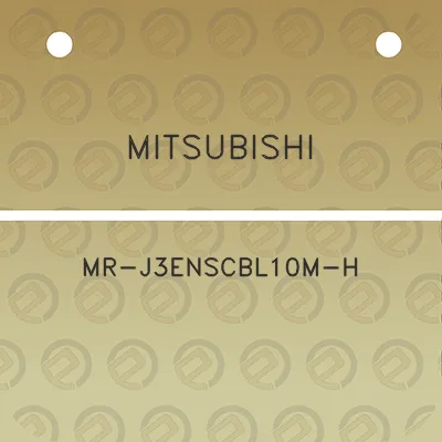 mitsubishi-mr-j3enscbl10m-h