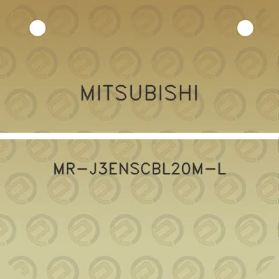 mitsubishi-mr-j3enscbl20m-l